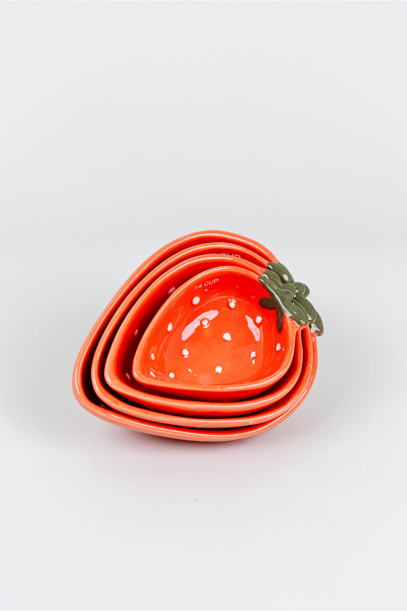 Strawberry Measuring Cups SET