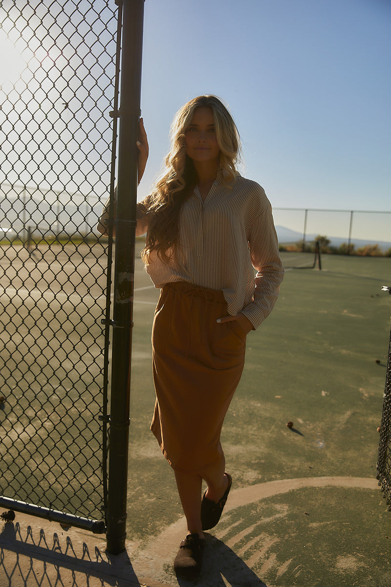 On the Sidelines Skirt FINAL SALE