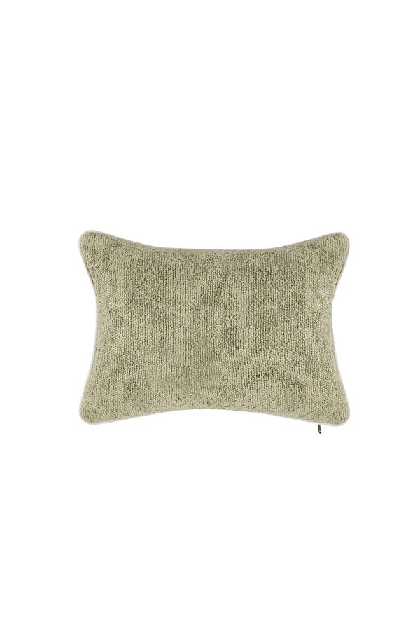 Sava Wheat Green Pillow
