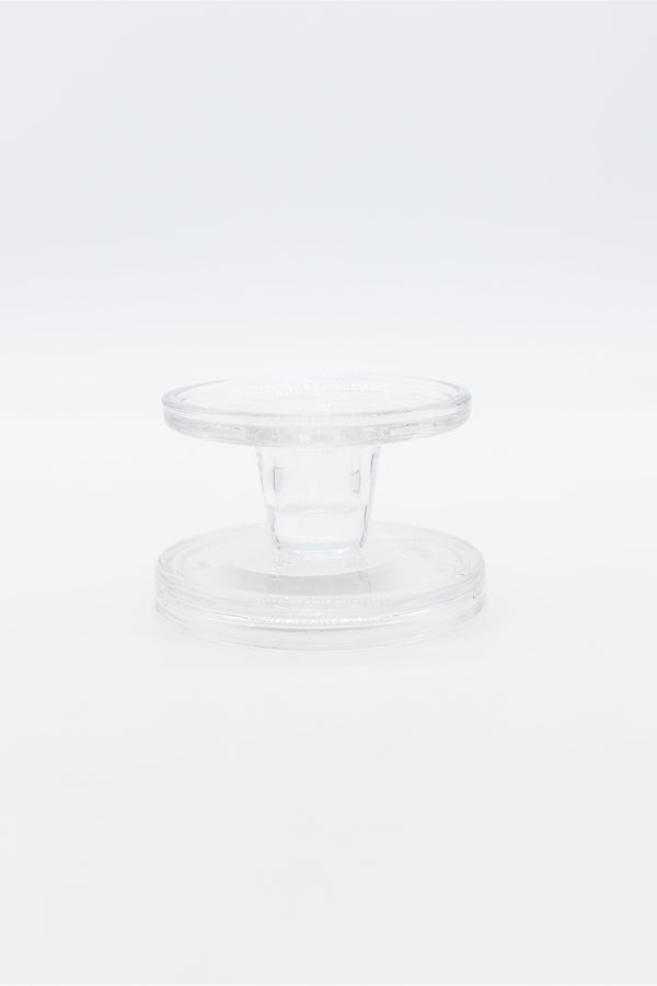 Bobbin Glass Reversible Glass Candle Holder