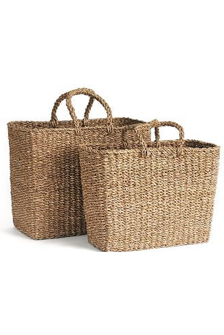 Seagrass Tote Basket