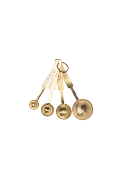 Gold Finish Measuring Spoons