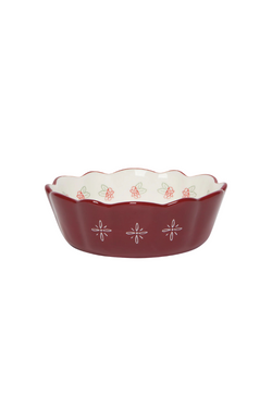 Camellia Stamped Bowl