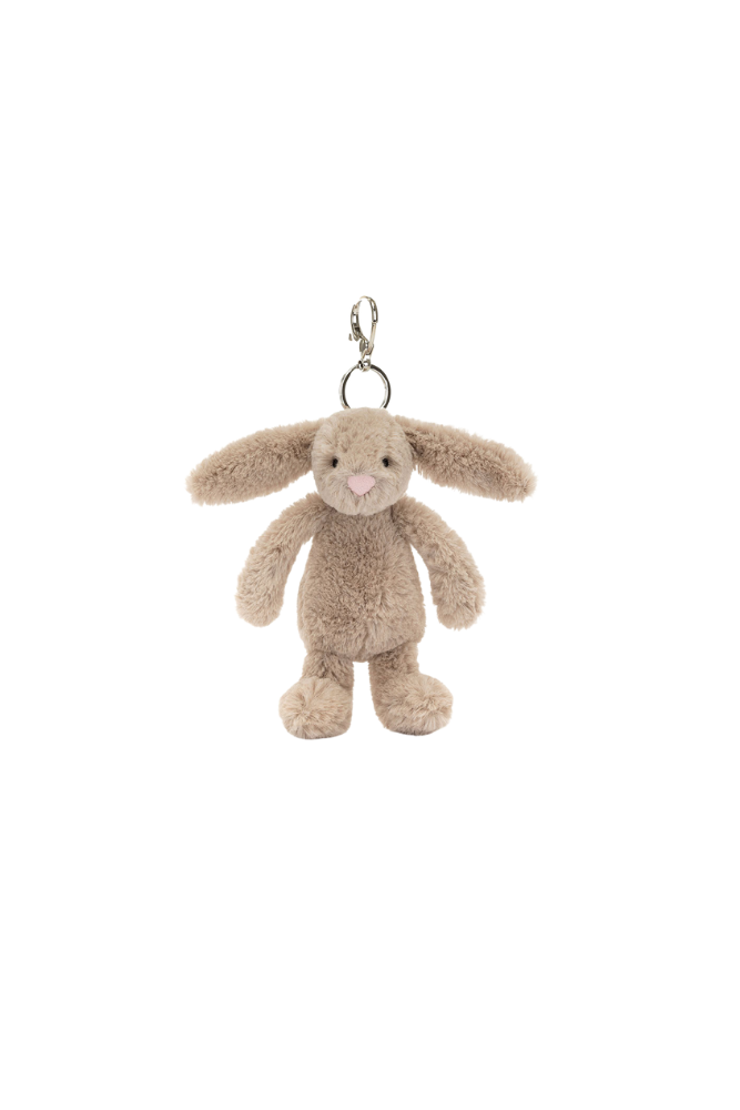 Bashful Beige Bunny Bag Charm