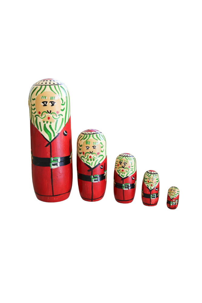 Nesting Santa Dolls