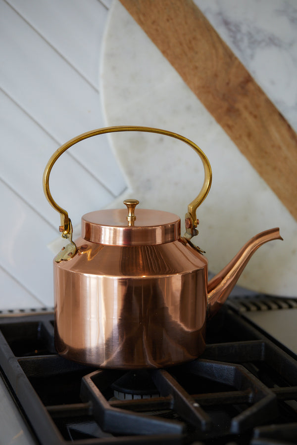 English Copper Tea Kettle