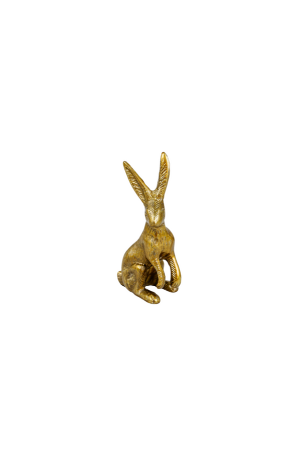 Bea Antique Gold Bunny