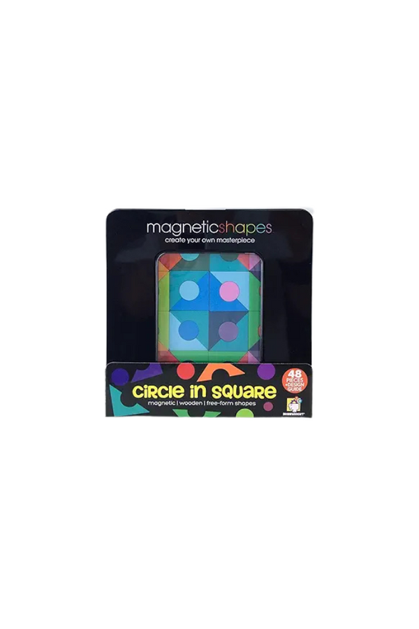 Magnetic Shapes Circle In Square