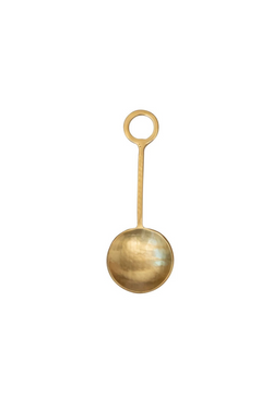 Hammered Gold Spoon