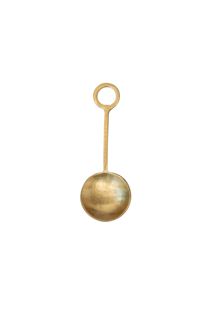 Hammered Gold Spoon