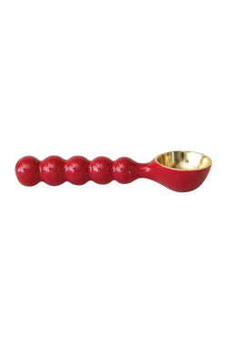 Enameled Red Ice Cream Scoop