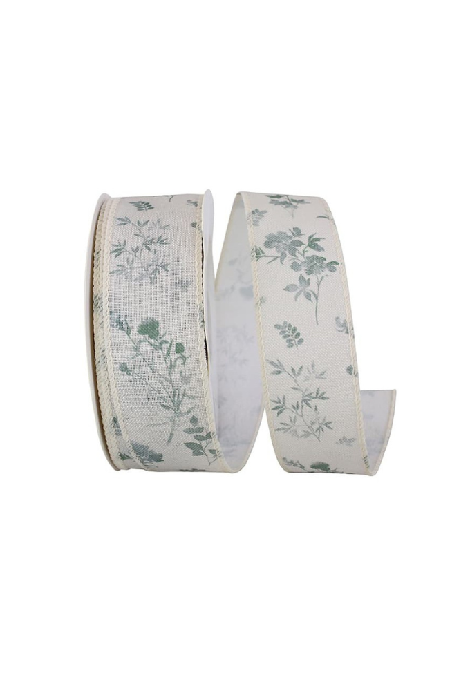 SPOOL - Dainty Green Floral Linen