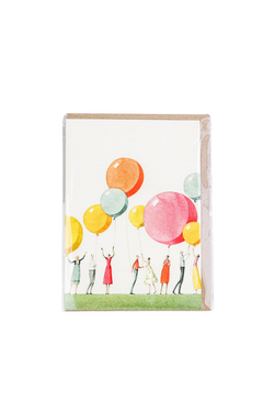 Balloon Party Greeting Card