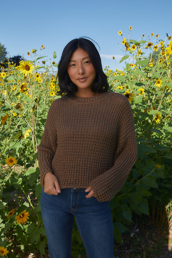 Willow Crochet Knit Sweater