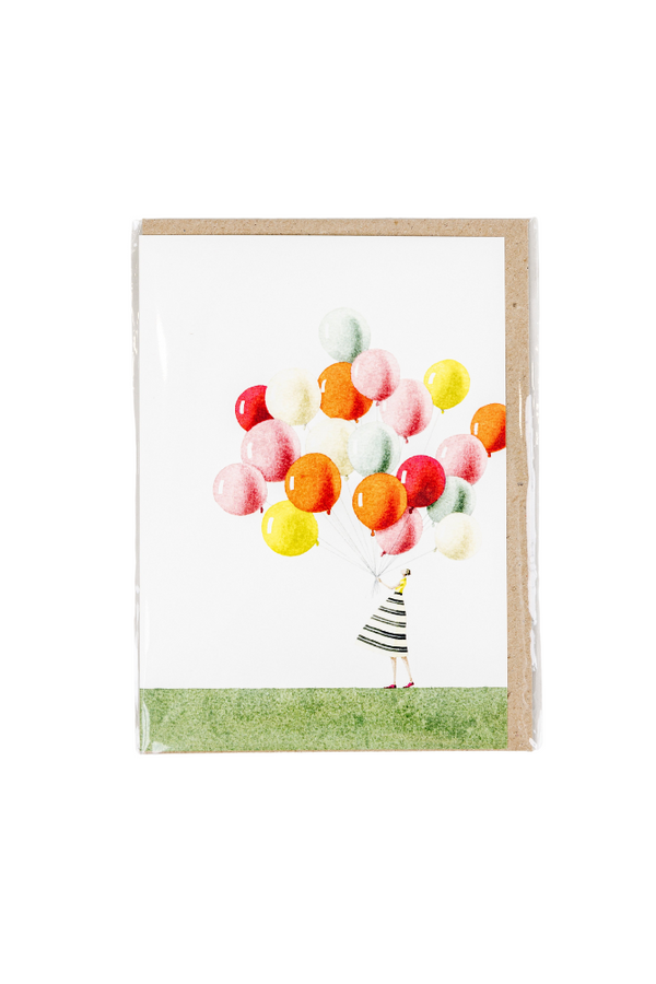 Balloons Greeting Card