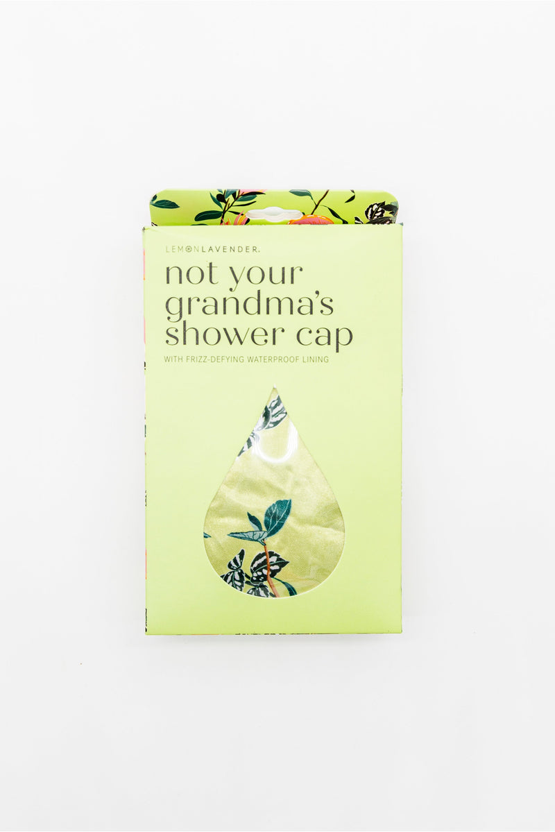 Lemon Lavender Shower Cap