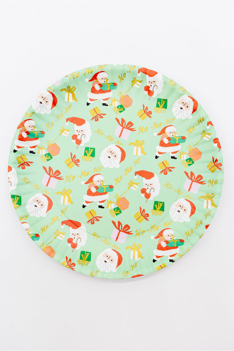 Santa "Paper" Platter