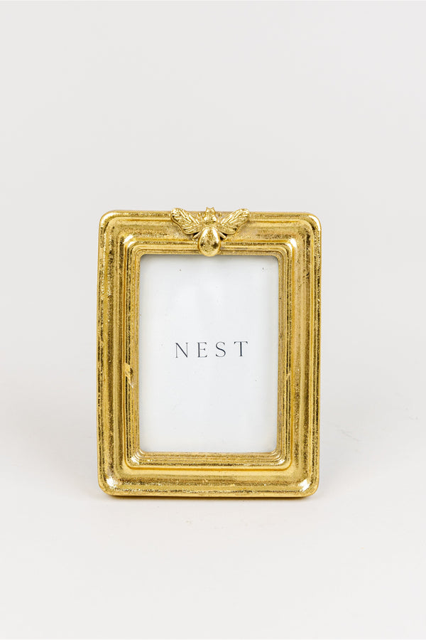 Golden Bee Picture Frame