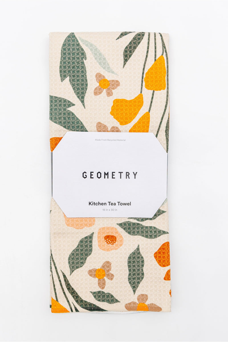 Autumn Geometry House Towels