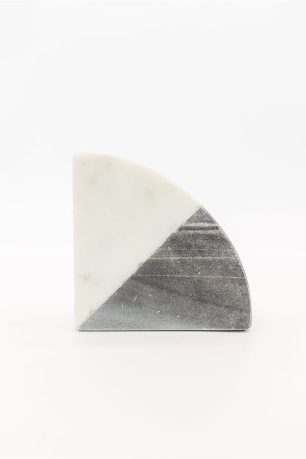 Slice Of Pie Marble Bookend -SOLD SEPARATELY