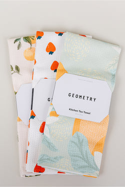 Fruit Geometry House Towels