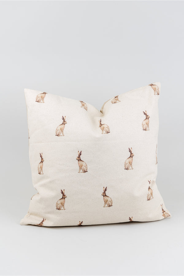 Rabbit Linen Pillow