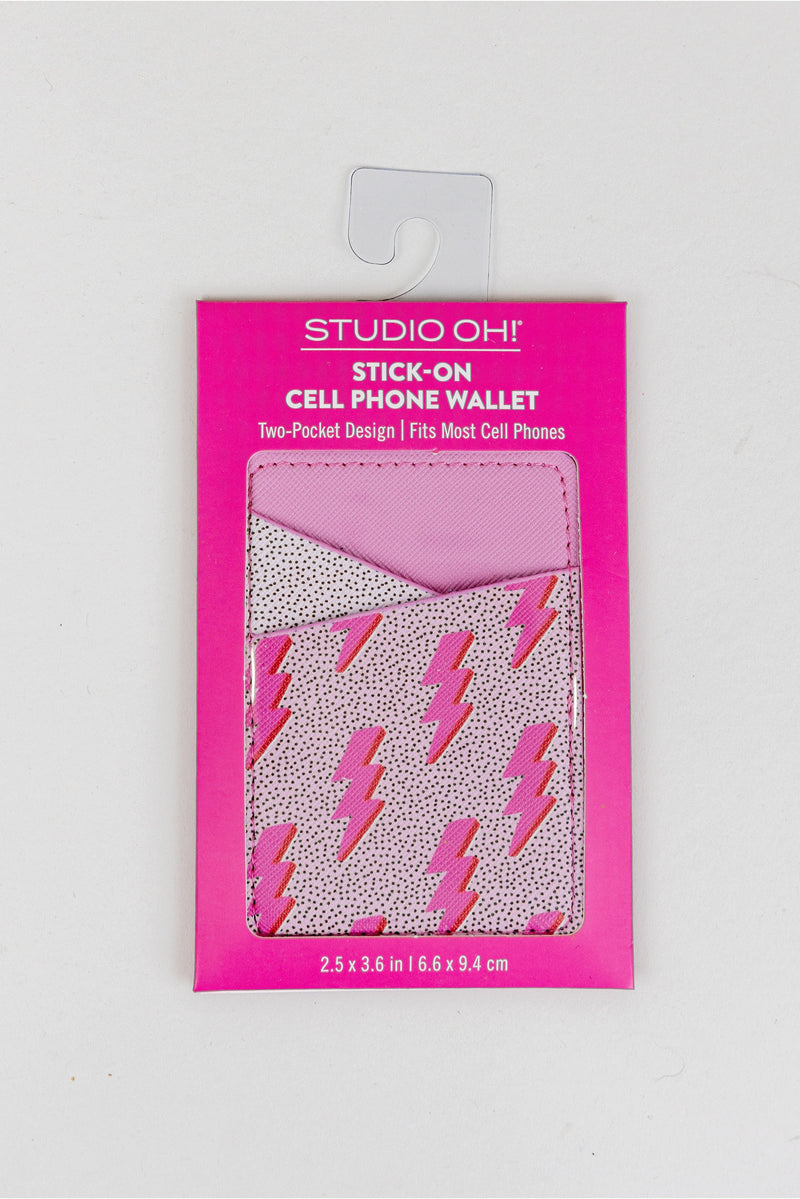 Stick-On Cell Phone Wallet