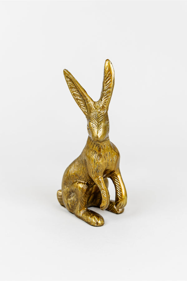 Bea Antique Gold Bunny