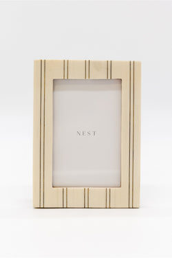 Neo Resin Frame with Metal Inlay