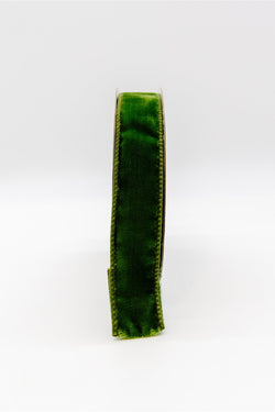 SPOOL - Green Velvet Ribbon