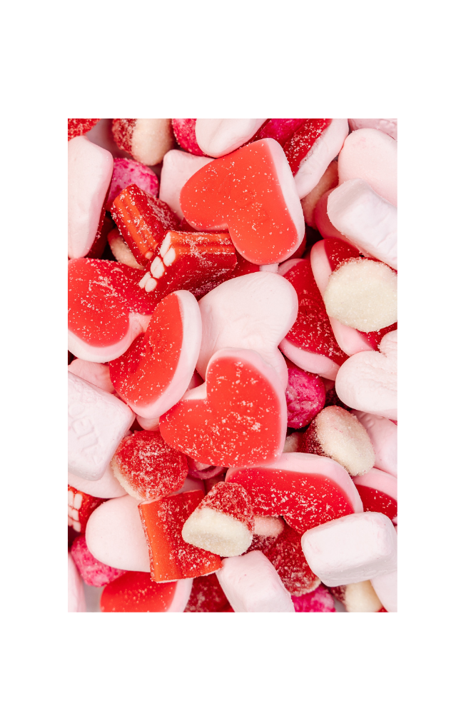 Sweetish Strawberry Valentine Mix