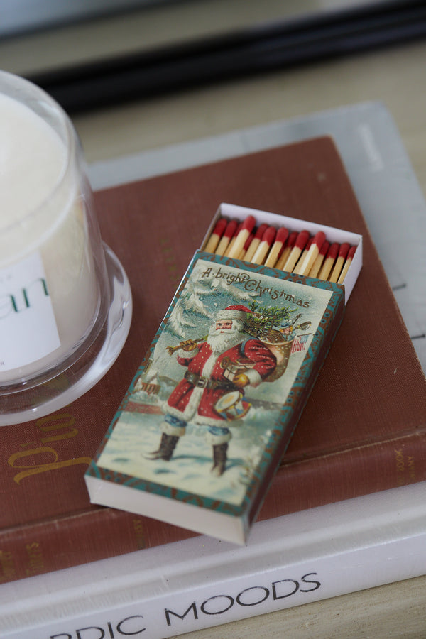 Vintage Santa Matches