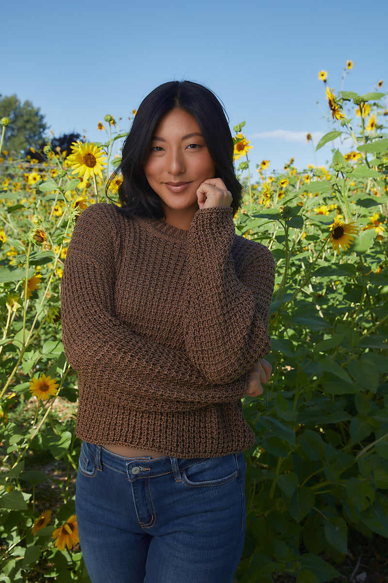 Willow Crochet Knit Sweater