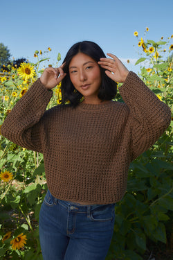 Willow Crochet Knit Sweater