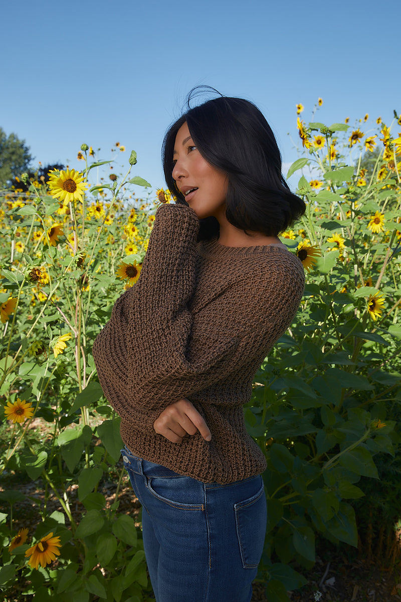 Willow Crochet Knit Sweater