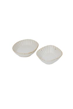 Scalloped  Stoneware