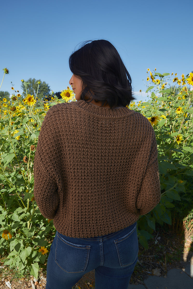 Willow Crochet Knit Sweater