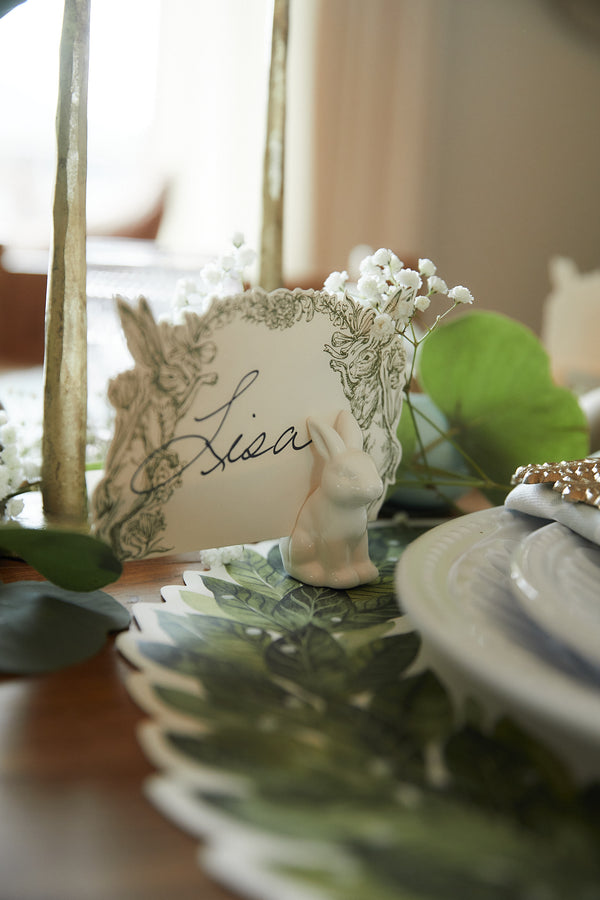 Greenhouse Hares Placecards
