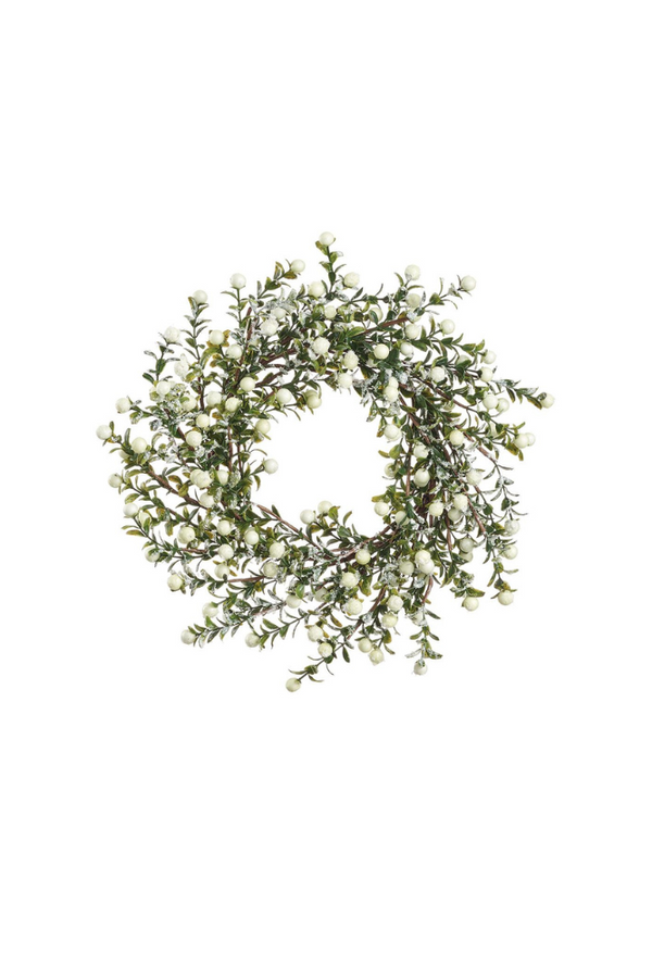 Snowed White Berry Wreath