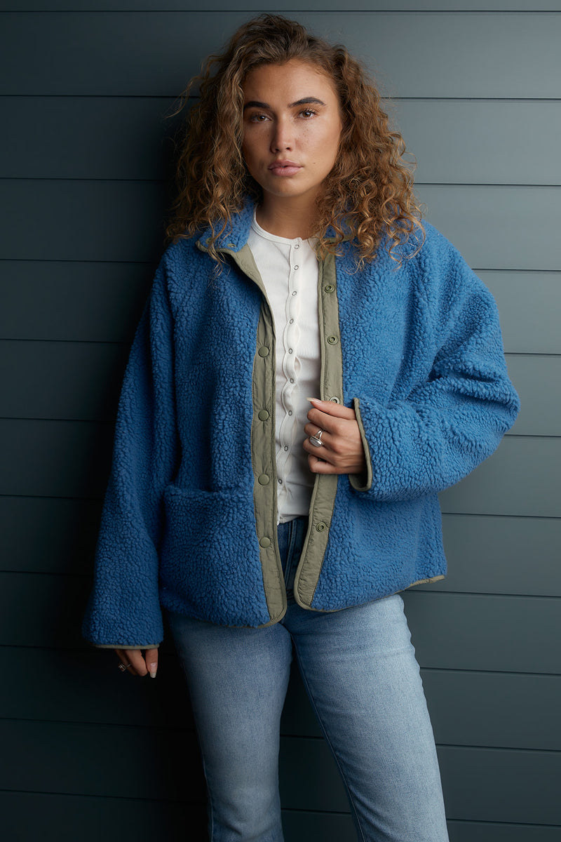 Fallon Sea Blue Jacket