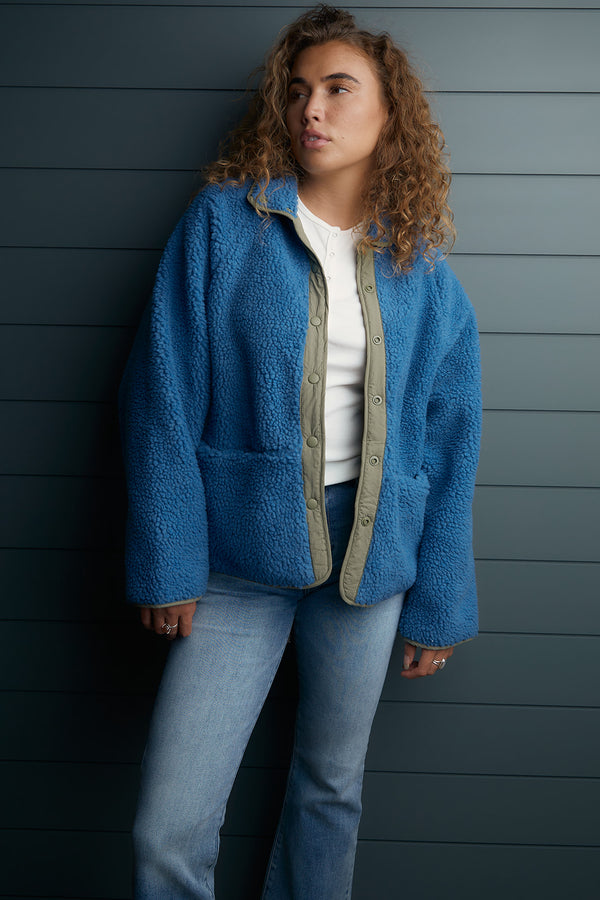 Fallon Sea Blue Jacket FINAL SALE