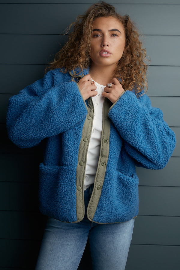 Fallon Sea Blue Jacket FINAL SALE