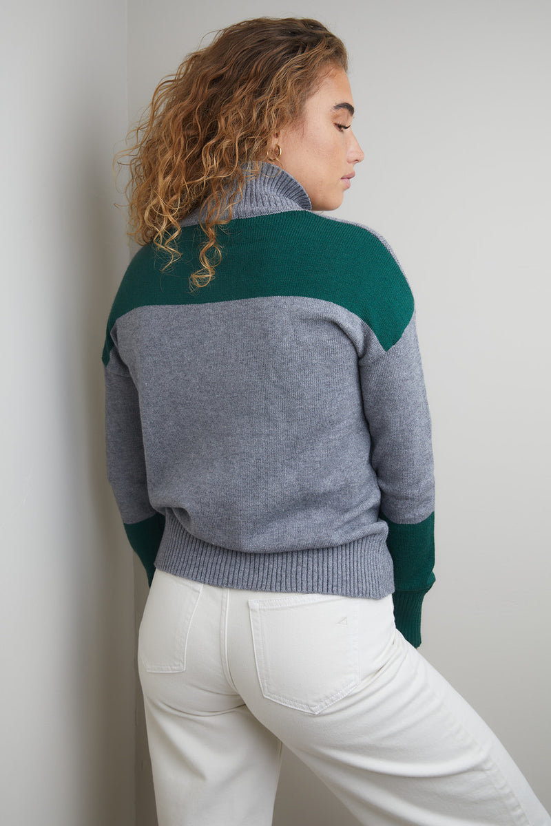 Lucia Color Block Sweater