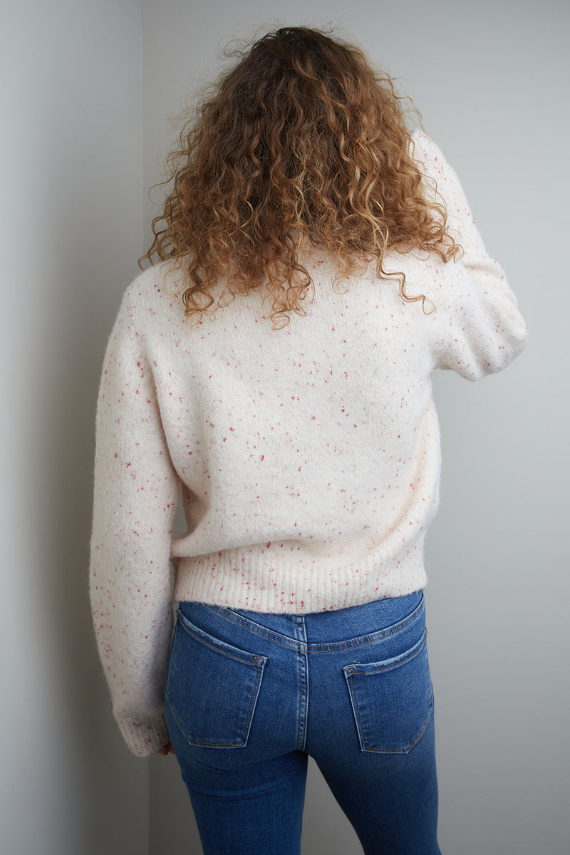 Audrey Strawberry Latte Sweater