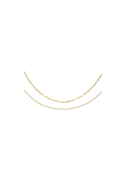 Brenda Grands Dainty Layered Sparkle Choker