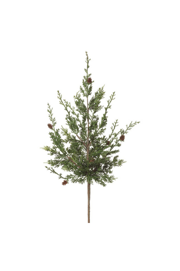 Cedar and Pine Cone Spray 31"