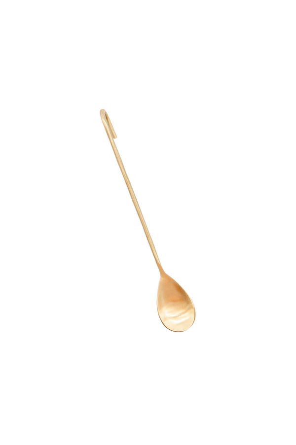 Brass Jar Spoon