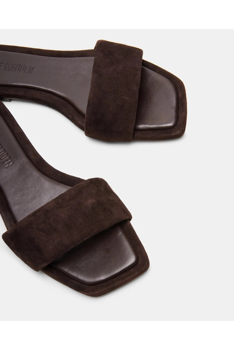 Steve Madden Lumina Brown Suede Sandals FINAL SALE – Nest Steve Madden Lumina Brown Suede Sandals FINAL SALE – Nest