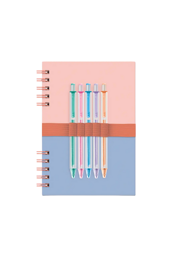 Coral & Saltwater Notebook & Pen Set