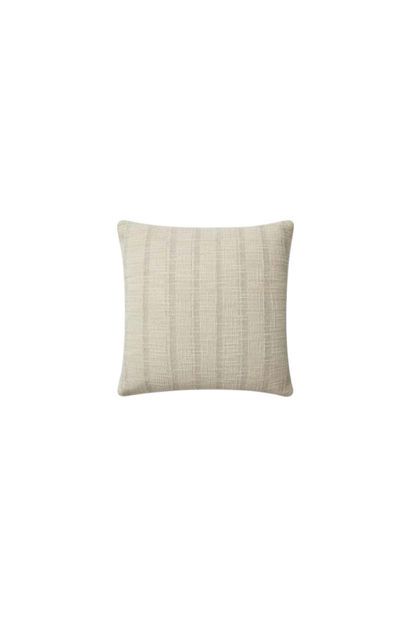 Angela Rose Ivory Grey 18x18 Pillow